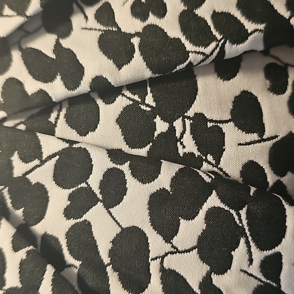 Jessica Howard Black and White Patterned Midi Dress - Picture 4 of 13